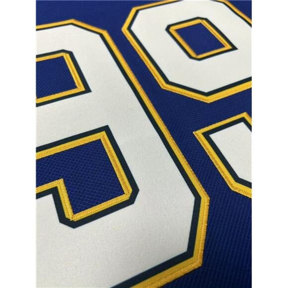 NWT Multiple Sizes Wayne Gretzky St. Louis Blues #99 Rare Blue Captains Jersey - Picture 4 of 5